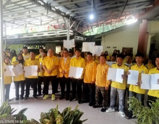 DPD Partai Golkar Kabupaten Serang Gelar Konsolidasi Muscam Dan Musdes, Perkuat Struktur Organisasi hingga Tingkat Desa