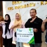 Manfaat BPJS Tenaga Kerja Dirasakan Nyata oleh Keluarga Almarhum Amud Anggota BPD Wanci Mekar menerima santunan 42 juta .